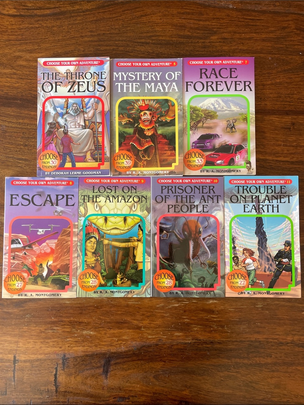 8 Choose Your Own Adventure Book Paperback CYOA Choseco